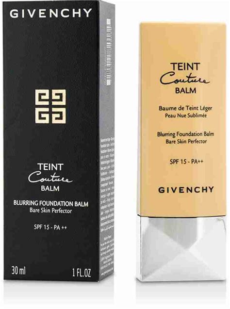 givenchy teint couture blurring foundation balm broad spectrum 15 ingredients|Givenchy Teint Couture Blurring Foundation Balm Broad .